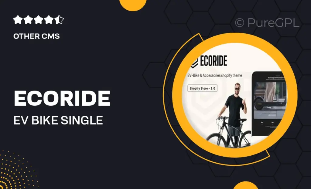 Ecoride | EV Bike Single Product Shopify Theme 49 Ecoride | EV Bike Single Product Shopify Theme