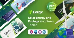 Eergx – Ecology & Solar Energy WordPress Theme
