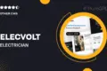 Elecvolt – Electrician & Electrical Services Elementor Template Kit