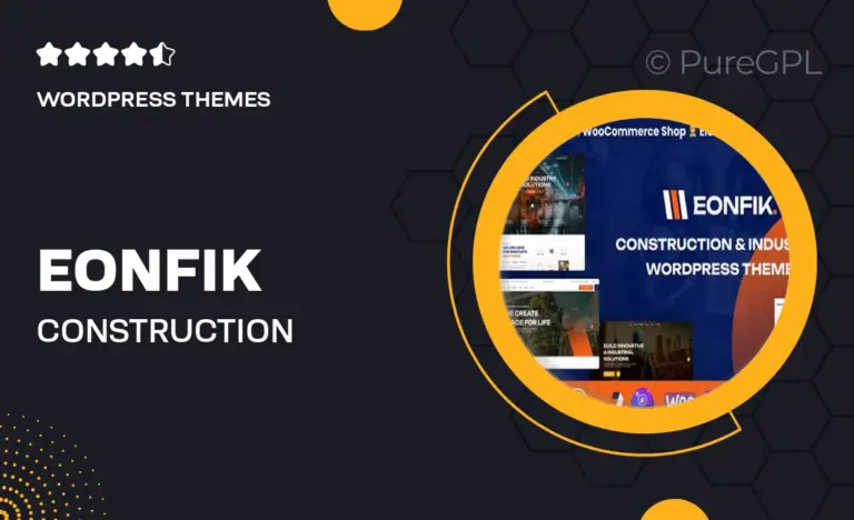 eonfik construction industry wordpress theme
