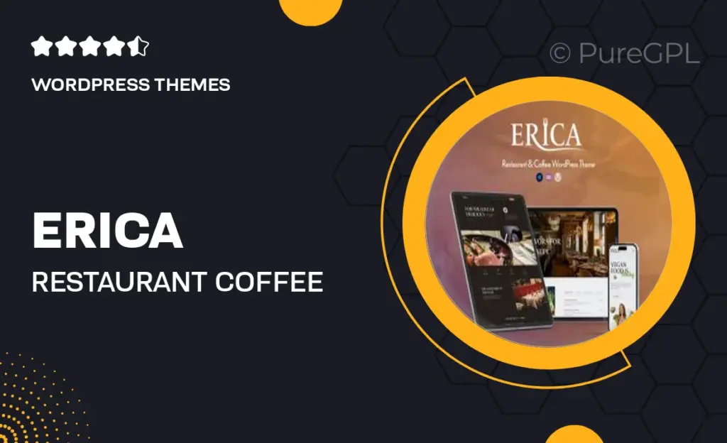 Erica – Restaurant & Coffee WordPress Theme 18 Erica – Restaurant & Coffee WordPress Theme