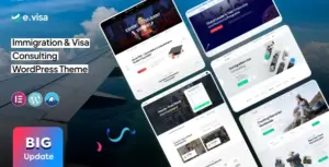 Evisa – Immigration and Visa Consulting WordPress Theme