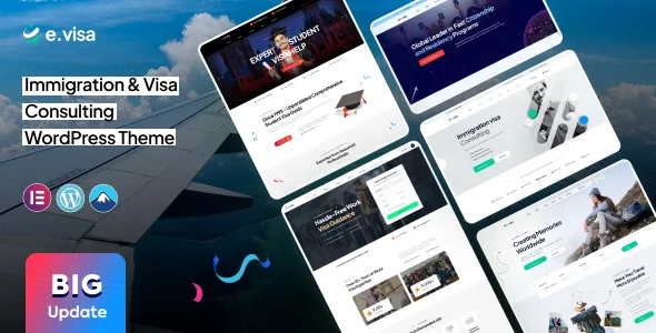 Evisa – Immigration and Visa Consulting WordPress Theme