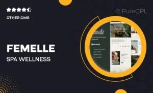Femelle – Spa & Wellness Elementor Template Kit