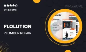 Flolution – Plumber & Repair Service Elementor Template Kit