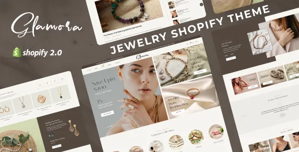 glamora jewellery store shopify 1