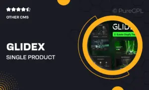 GlideX – Single Product Shopify Theme