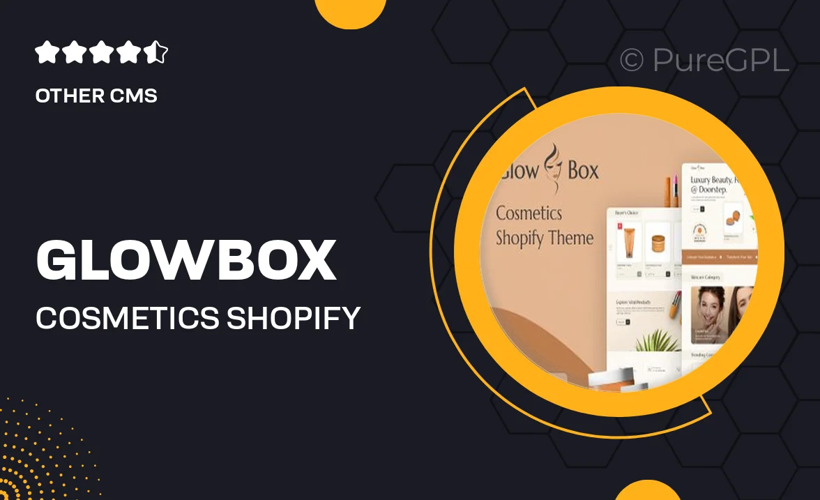 Glowbox – Cosmetics Shopify Theme