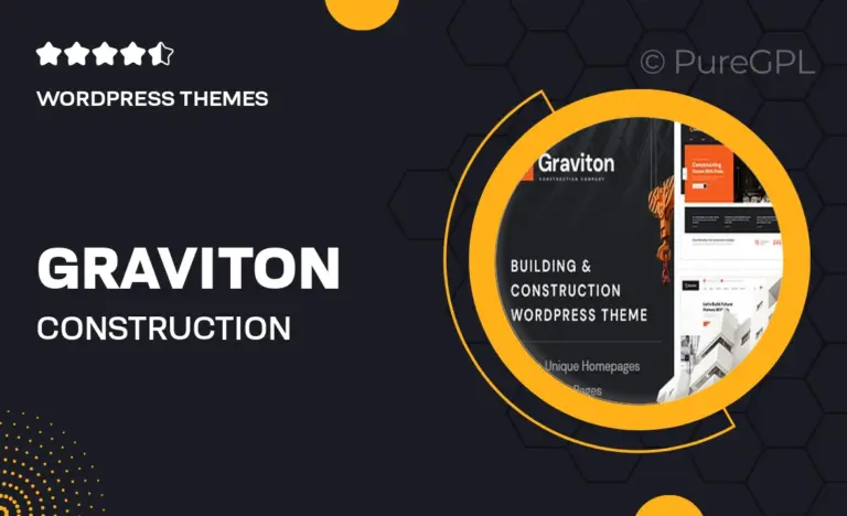 graviton construction wordpress theme