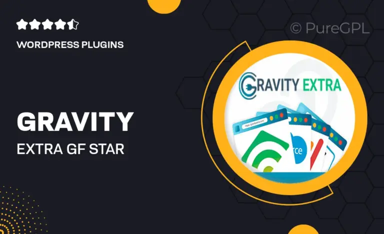 gravity extra gf star rating field add on