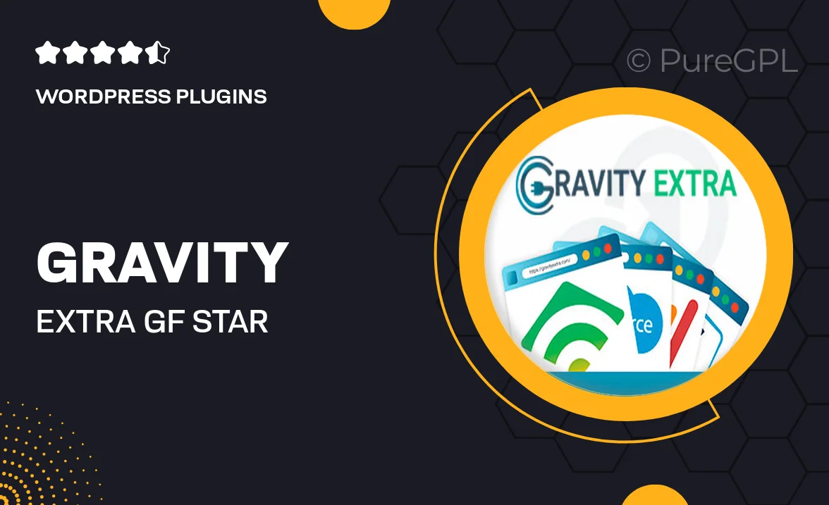 Gravity Extra | GF Star Rating Field Add-on