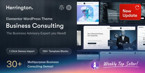 Herrington – Business Consulting WordPress Theme