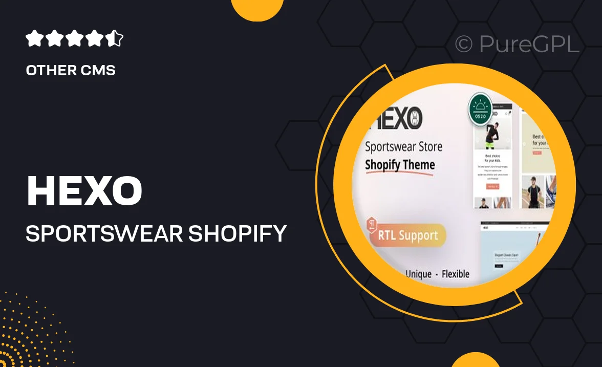 Hexo – Sportswear Shopify Theme 2.0