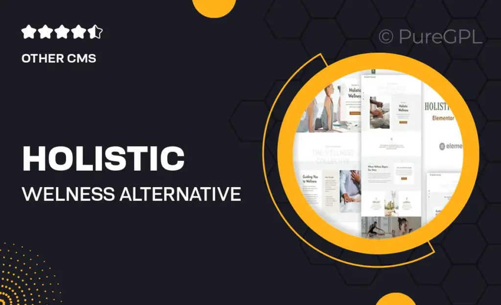Holistic Welness – Alternative Health Elementor Template Kit 41 Holistic Welness – Alternative Health Elementor Template Kit