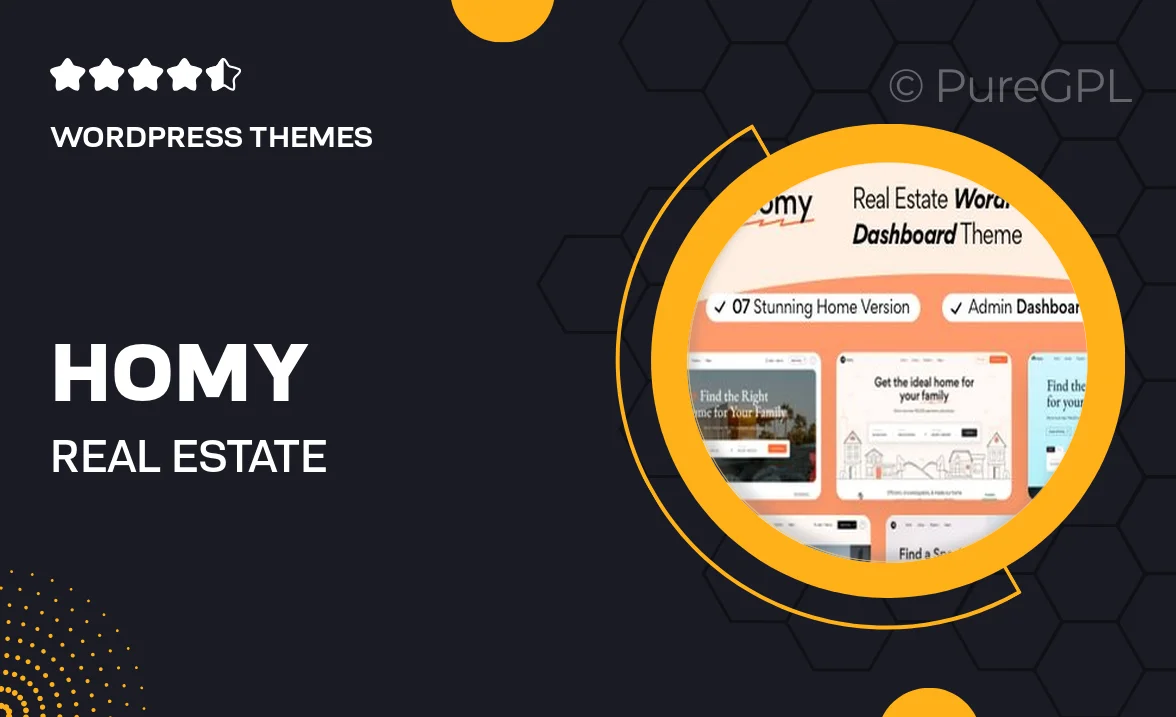 Homy – Real Estate WordPress Theme