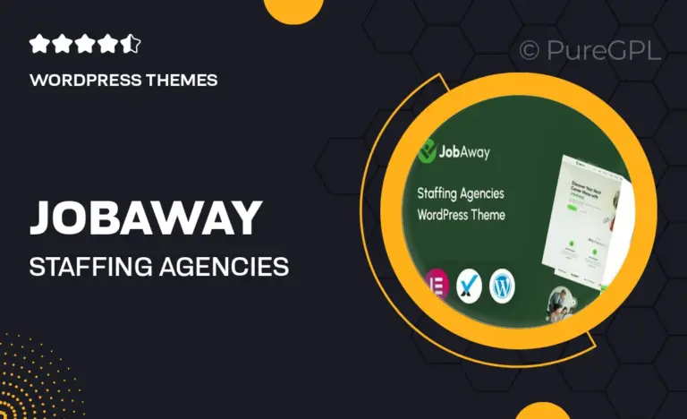 jobaway staffing agencies wordpress theme