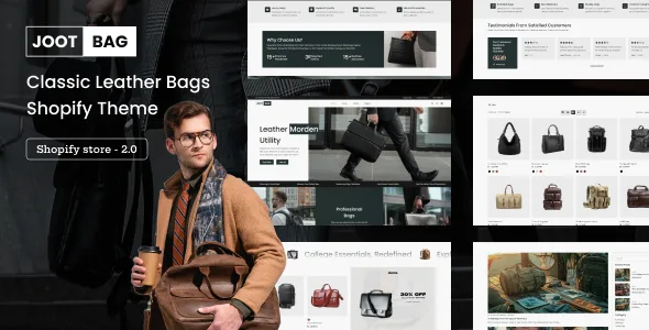 jootbag bag store wallet shop shopify theme 1