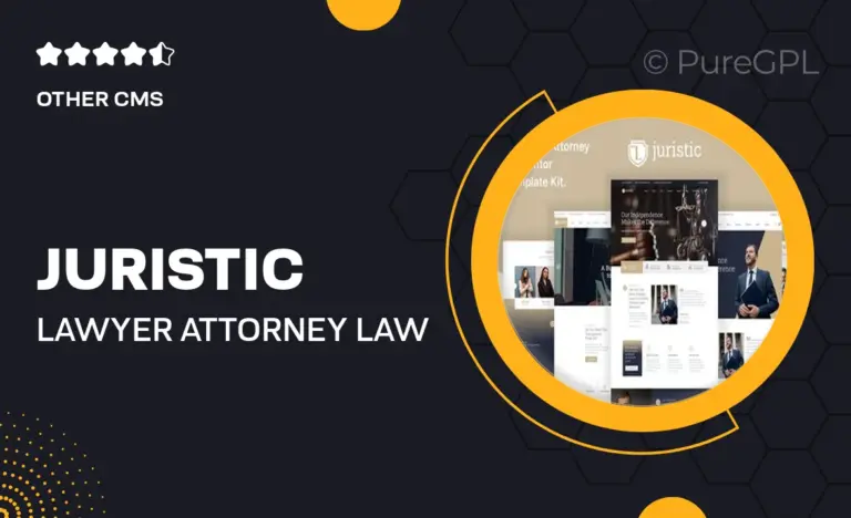 juristic lawyer attorney law firm elementor template kit