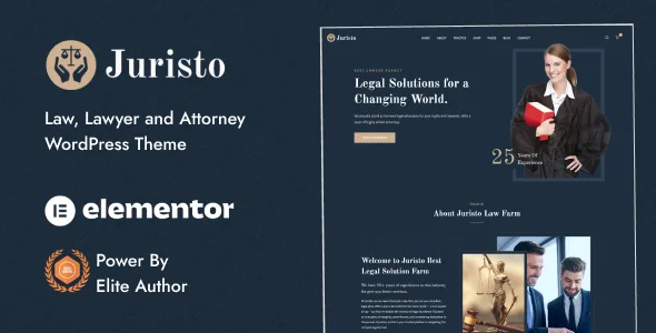 juristo lawyer attorney wordpress theme 1