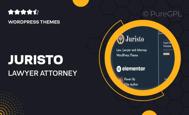 juristo lawyer attorney wordpress theme