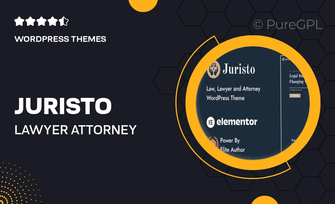 Juristo – Lawyer & Attorney WordPress Theme