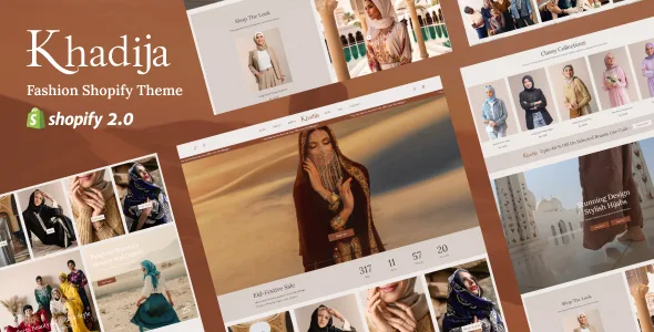 khadija muslim fashion clothing shopify theme 1