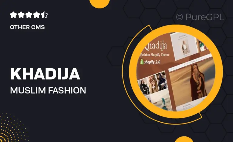 khadija muslim fashion clothing shopify theme