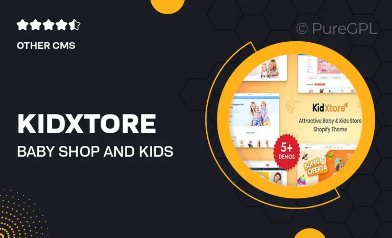 kidxtore baby shop and kids store shopify 2 0 theme