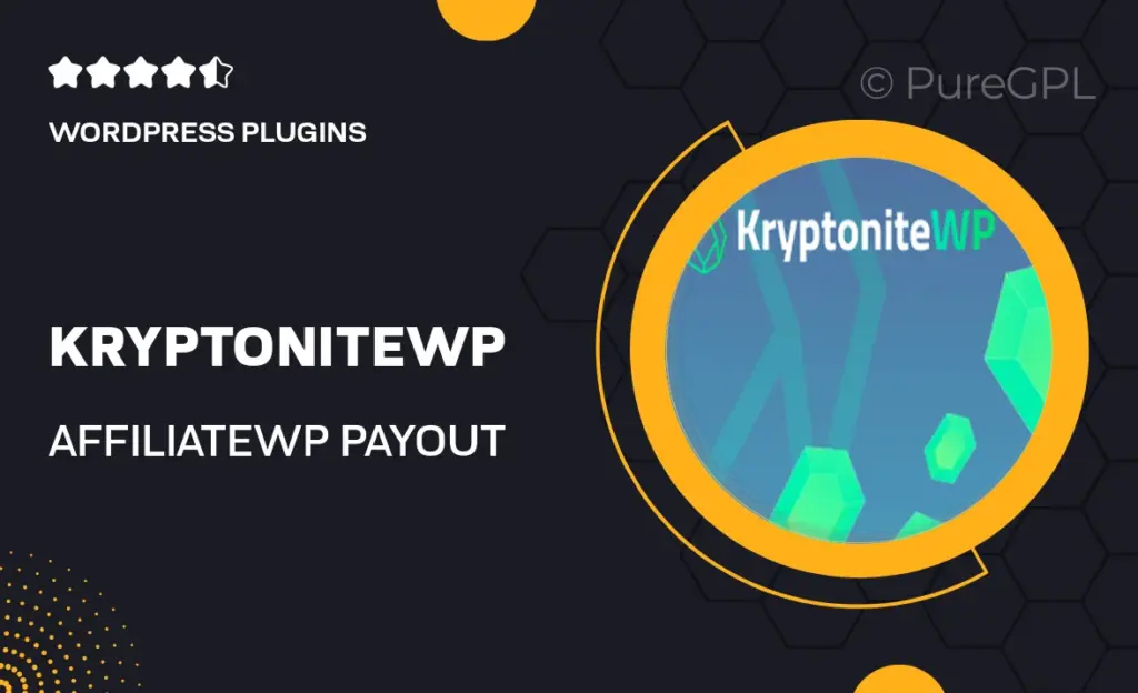 KryptoniteWP | AffiliateWP Payout Statements 14 KryptoniteWP | AffiliateWP Payout Statements