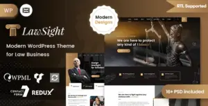 Lawsight – Law & Lawyer WordPress