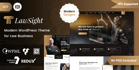 Lawsight – Law & Lawyer WordPress