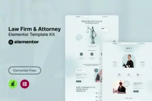 Legalize – Law Firm & Attorney Elementor Template Kit