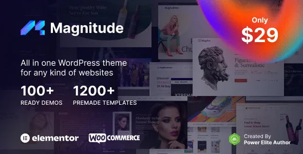 magnitude multi purpose elementor website ecommerce builder wordpress theme 1