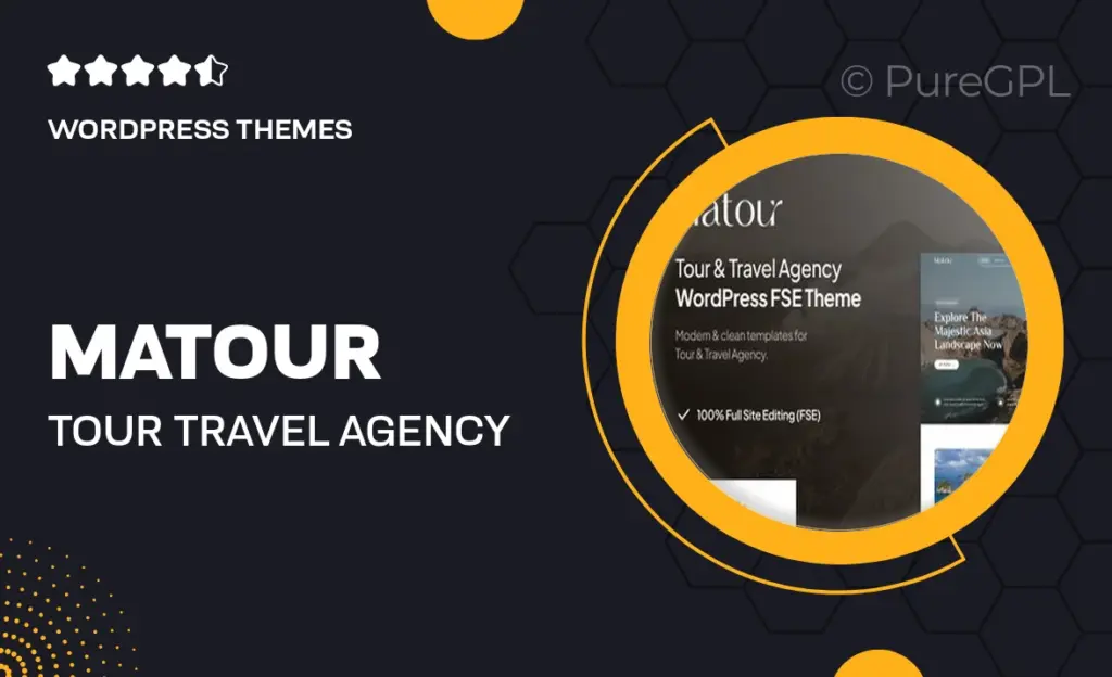 Matour – Tour & Travel Agency FSE WordPress Theme 43 Matour – Tour & Travel Agency FSE WordPress Theme