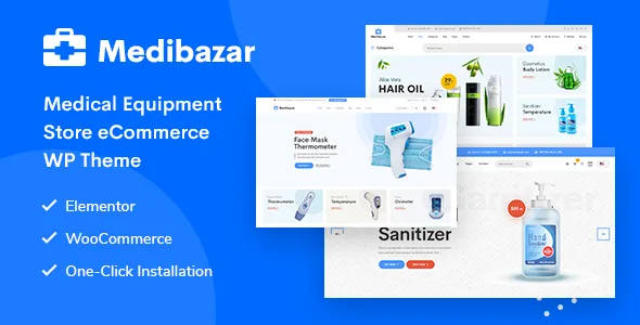 Medibazar – Medical WooCommerce Theme