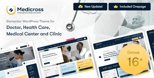 medicross medical wordpress theme 1