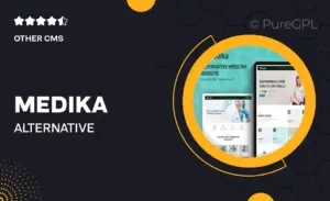 Medika – Alternative Medicine Website Elementor Template Kit