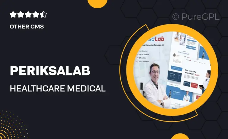 periksalab healthcare medical clinic template kits