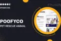 Poofyco – Pet Rescue & Animal Shelter Elementor Template Kit