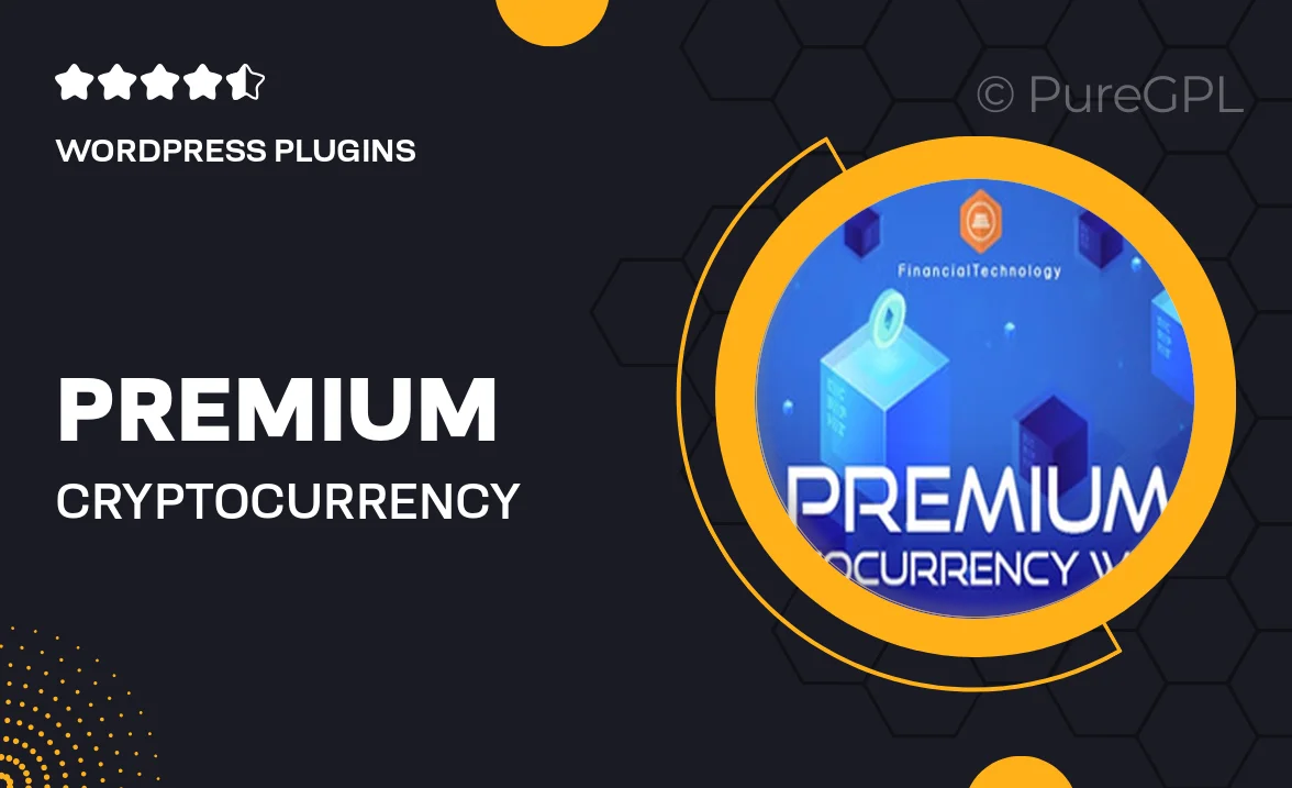 Premium Cryptocurrency Widgets | WordPress Crypto Plugin