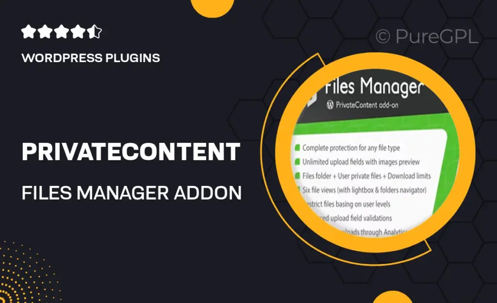 PrivateContent – Files Manager add-on 40 PrivateContent – Files Manager add-on