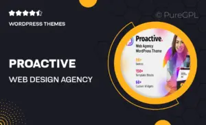 Proactive – Web Design Agency WordPress Theme