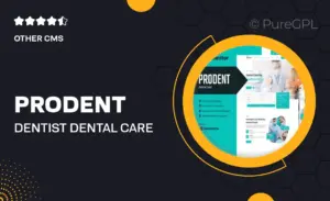Prodent – Dentist Dental Care Elementor Template Kit