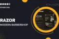 Razor – Modern Barbershop Elementor Template Kit