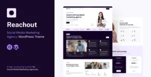 Reachout – Social Media Marketing Agency WordPress Theme
