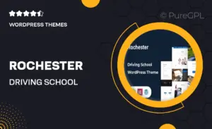 Rochester – Driving School WordPress Theme