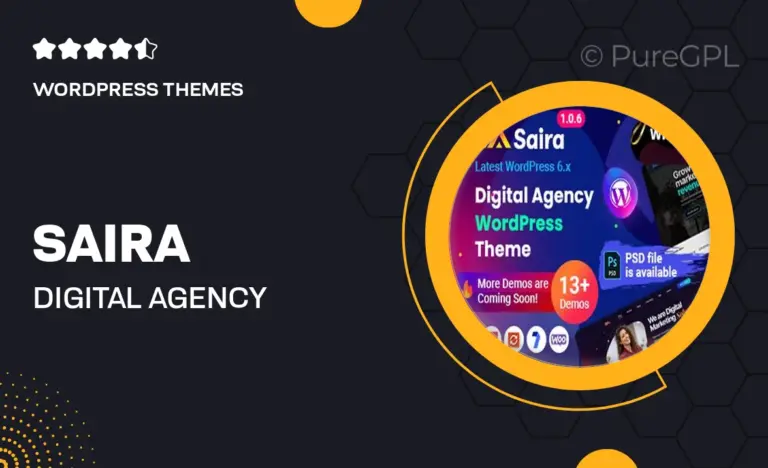 saira digital agency wordpress