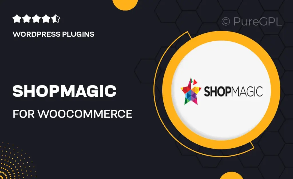 ShopMagic for WooCommerce 11 ShopMagic for WooCommerce