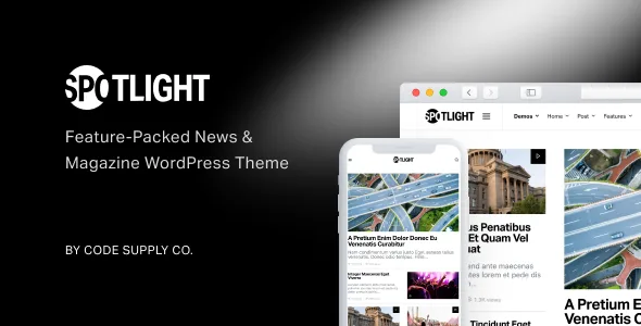 spotlight feature packed news magazine wordpress theme 1