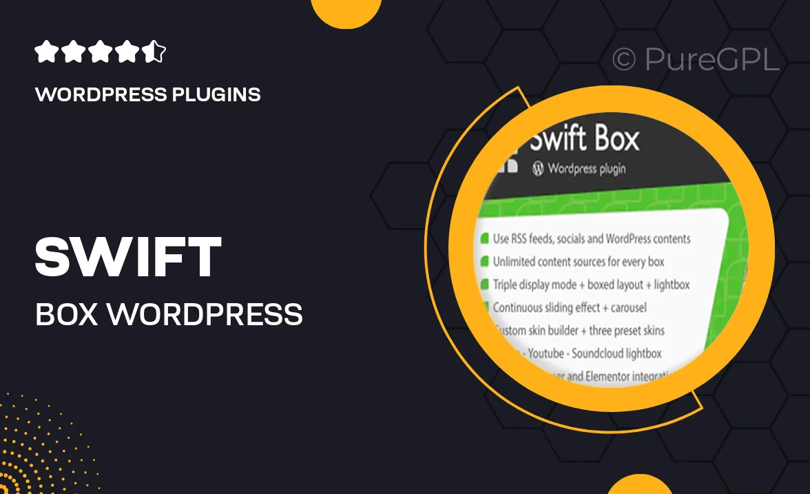 Swift Box – WordPress Contents Slider and Viewer